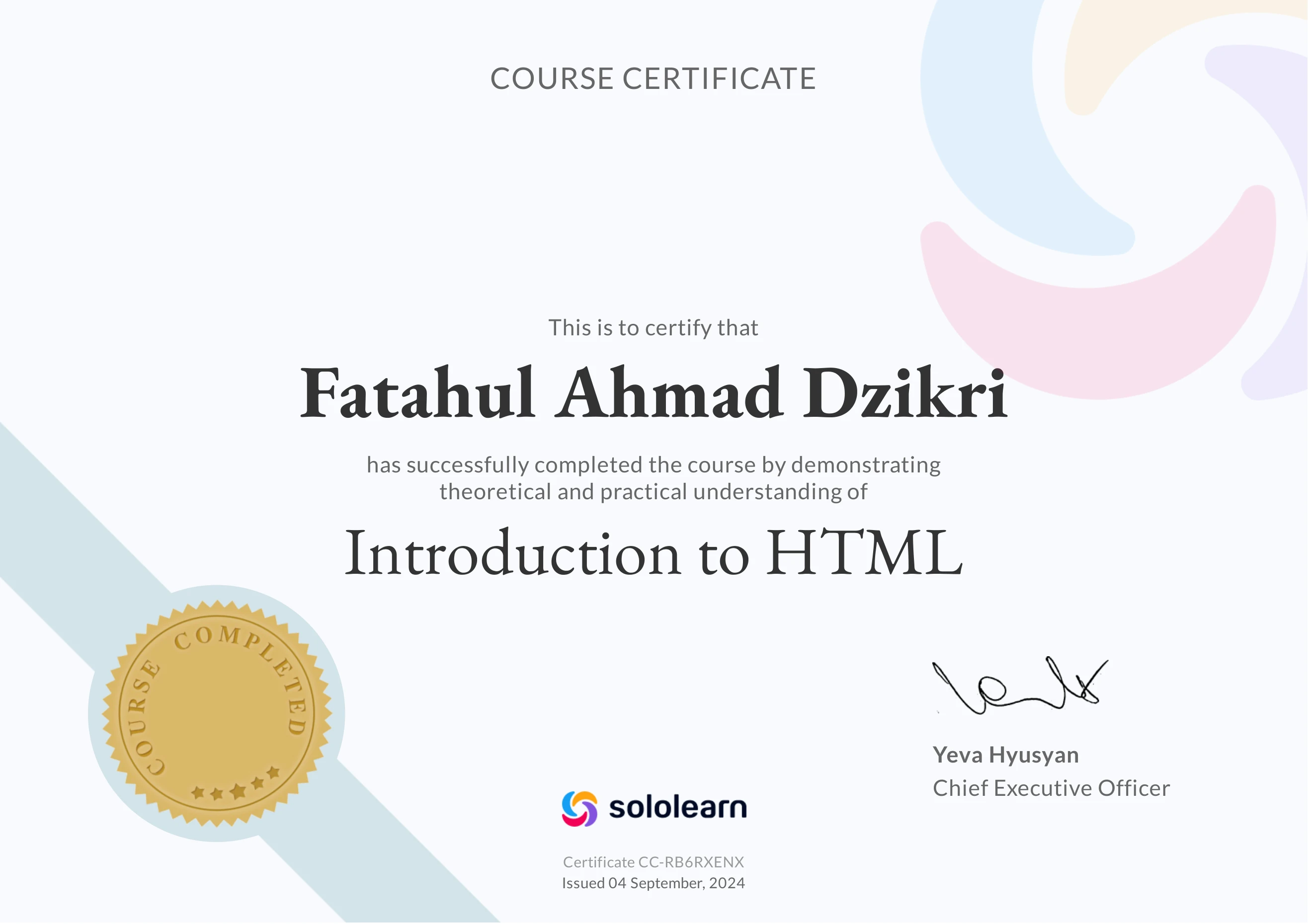 Introduction to HTML